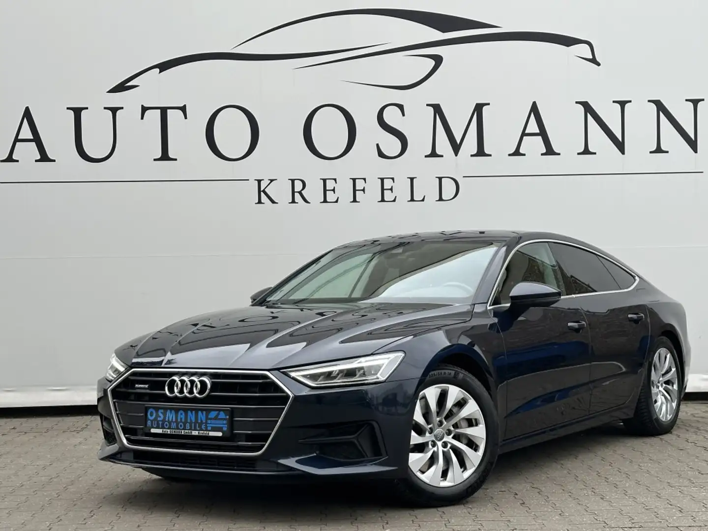 Audi A7 50 TFSIe quattro S tronic   virtual cockpit Синій - 1