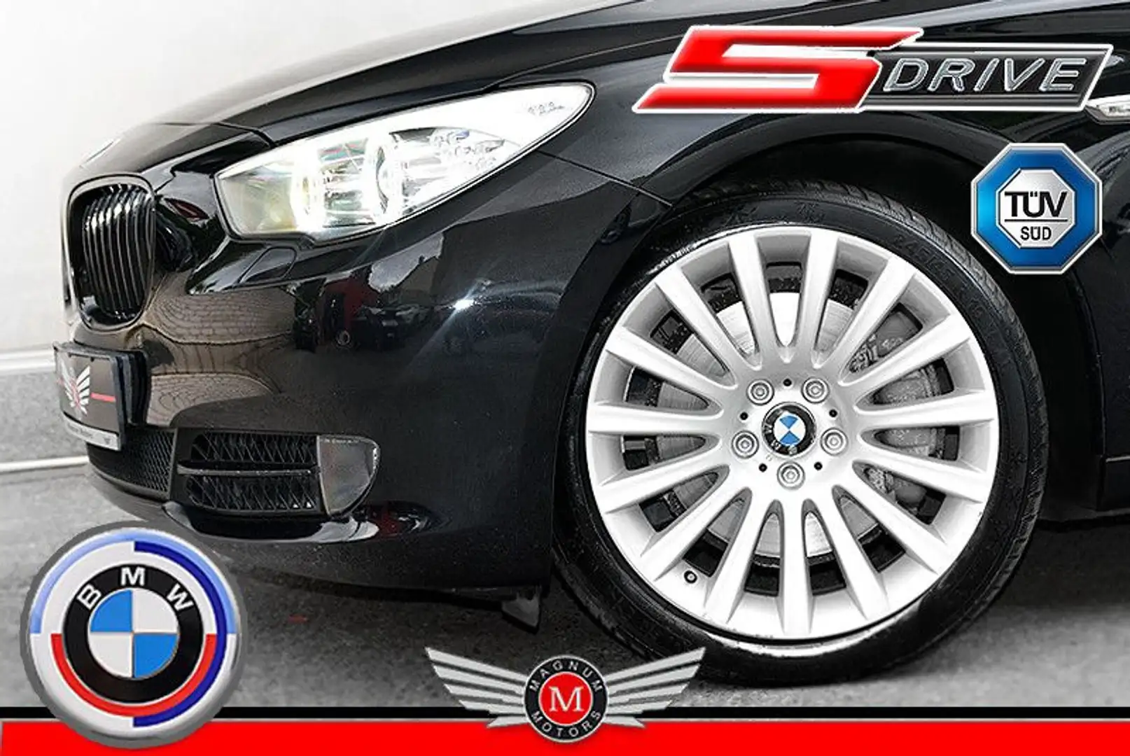BMW 535 535i GT *Navi Pro.*Head-Up*Leder*Panorama* Negru - 1