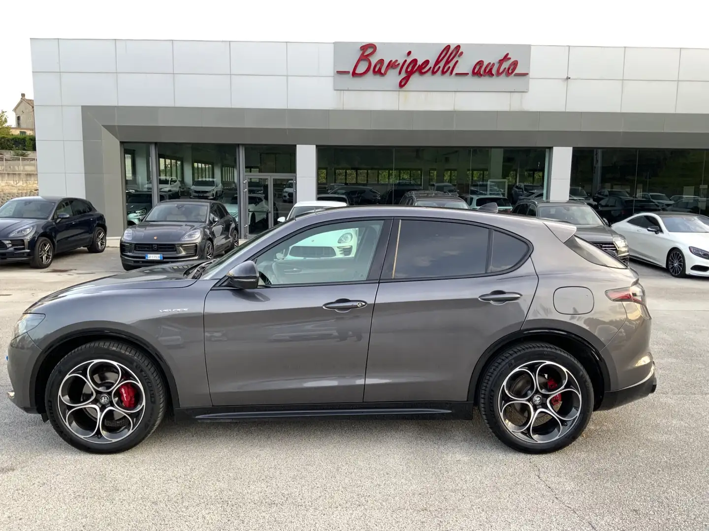 Alfa Romeo Stelvio Stelvio 2.2 Turbodiesel 210 CV AT8 Q4 Veloce TETTO Gris - 1