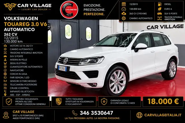 Volkswagen Touareg Touareg 3.0 TDI 262 CV tip. BlueMotion Technology