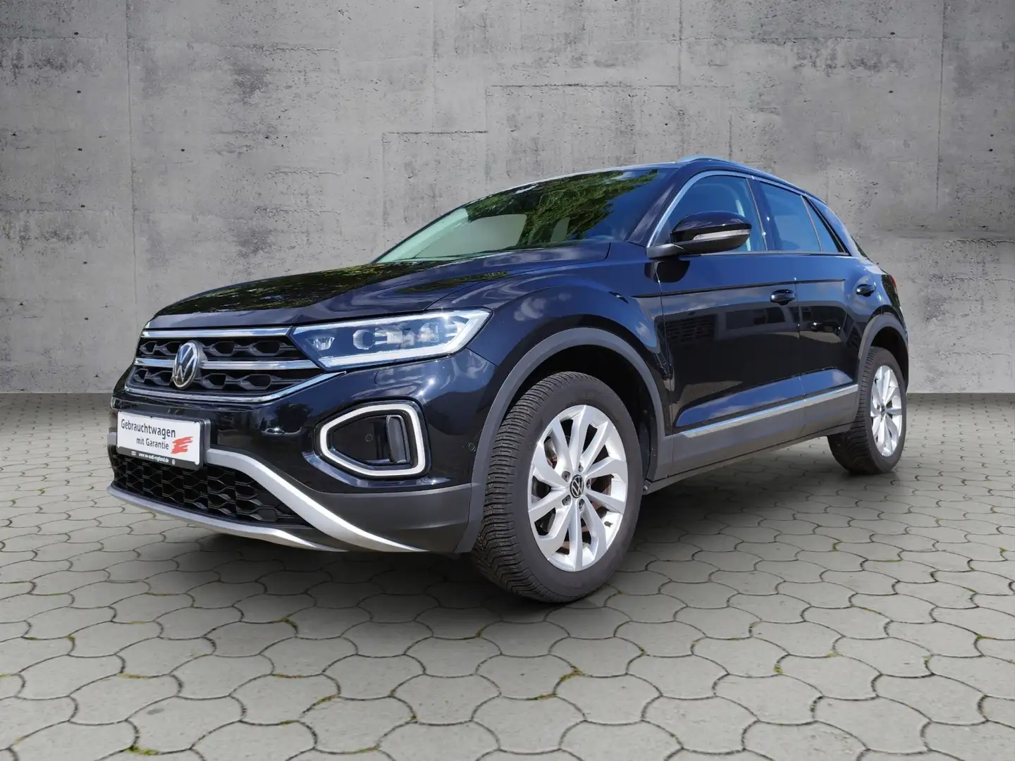 Volkswagen T-Roc Style 1.5 TSI DSG Business/IQ-Drive KLIMA ALU Schwarz - 2