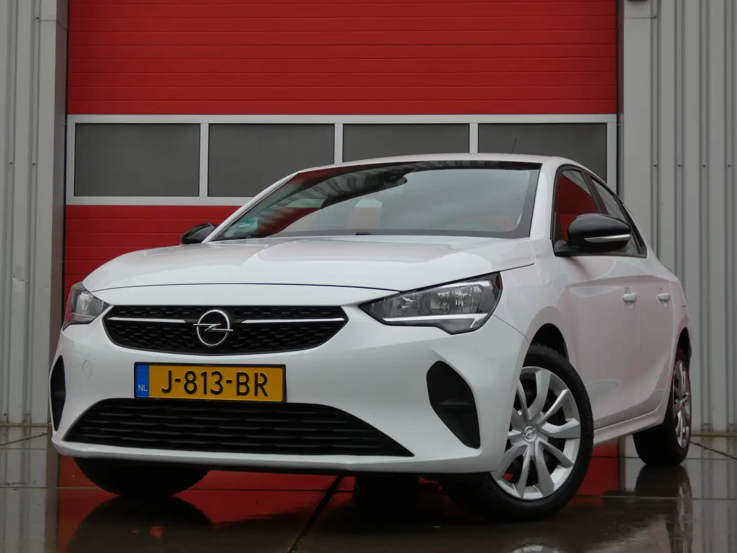 Opel Corsa 1.2 Turbo Edition/ lage km/ achteruitrijcamera! Wit - 1