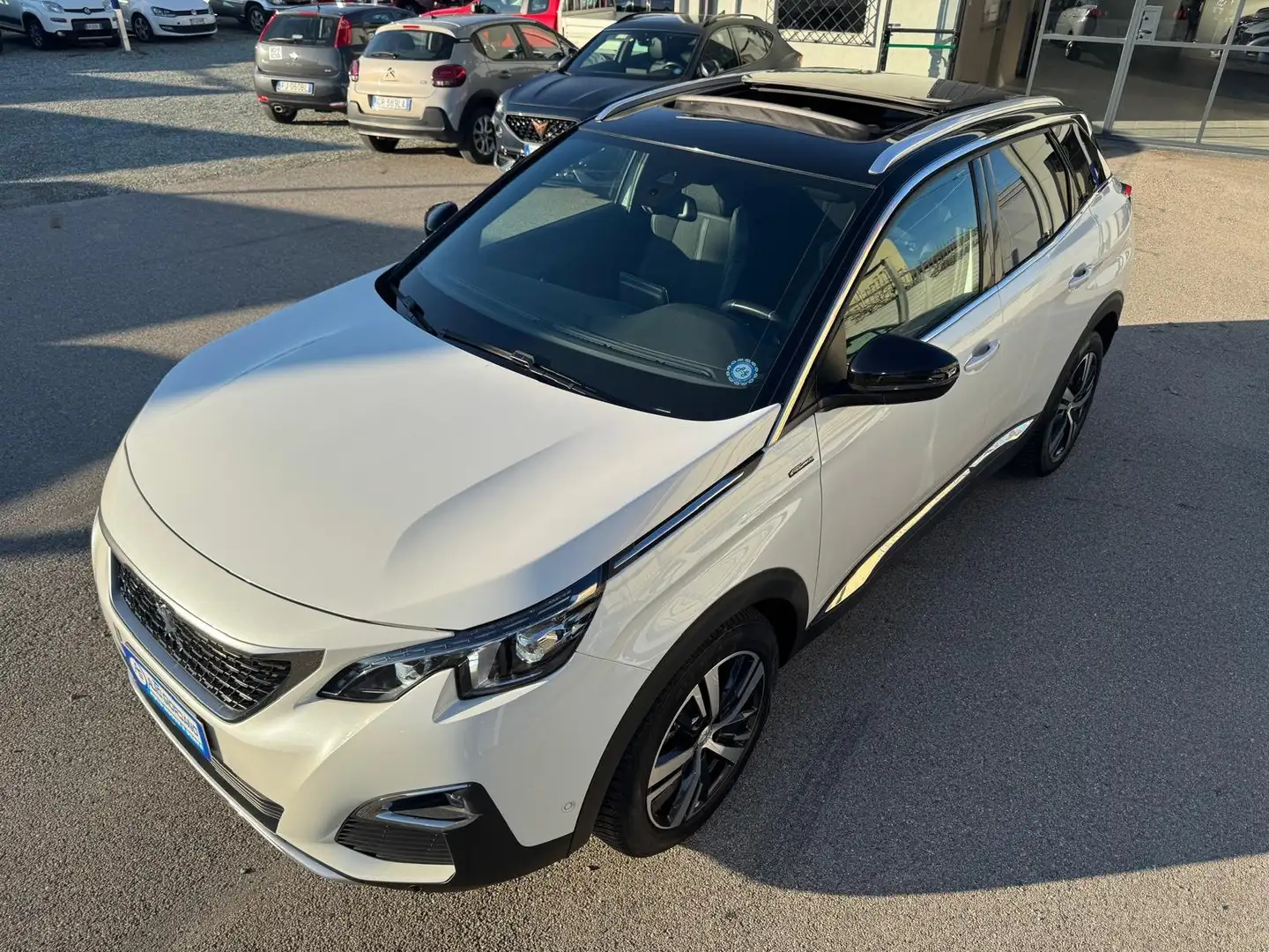 Peugeot 3008 1.2 PURETECH GT LINE S TETTO APRIBILE E6D OK NEOP. Weiß - 1