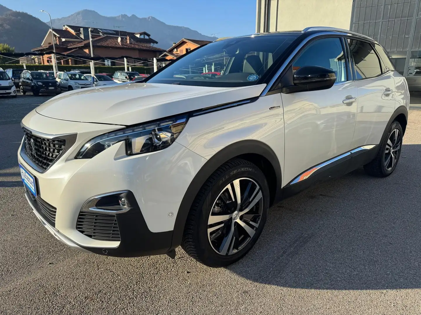 Peugeot 3008 1.2 PURETECH GT LINE S TETTO APRIBILE E6D OK NEOP. Weiß - 2