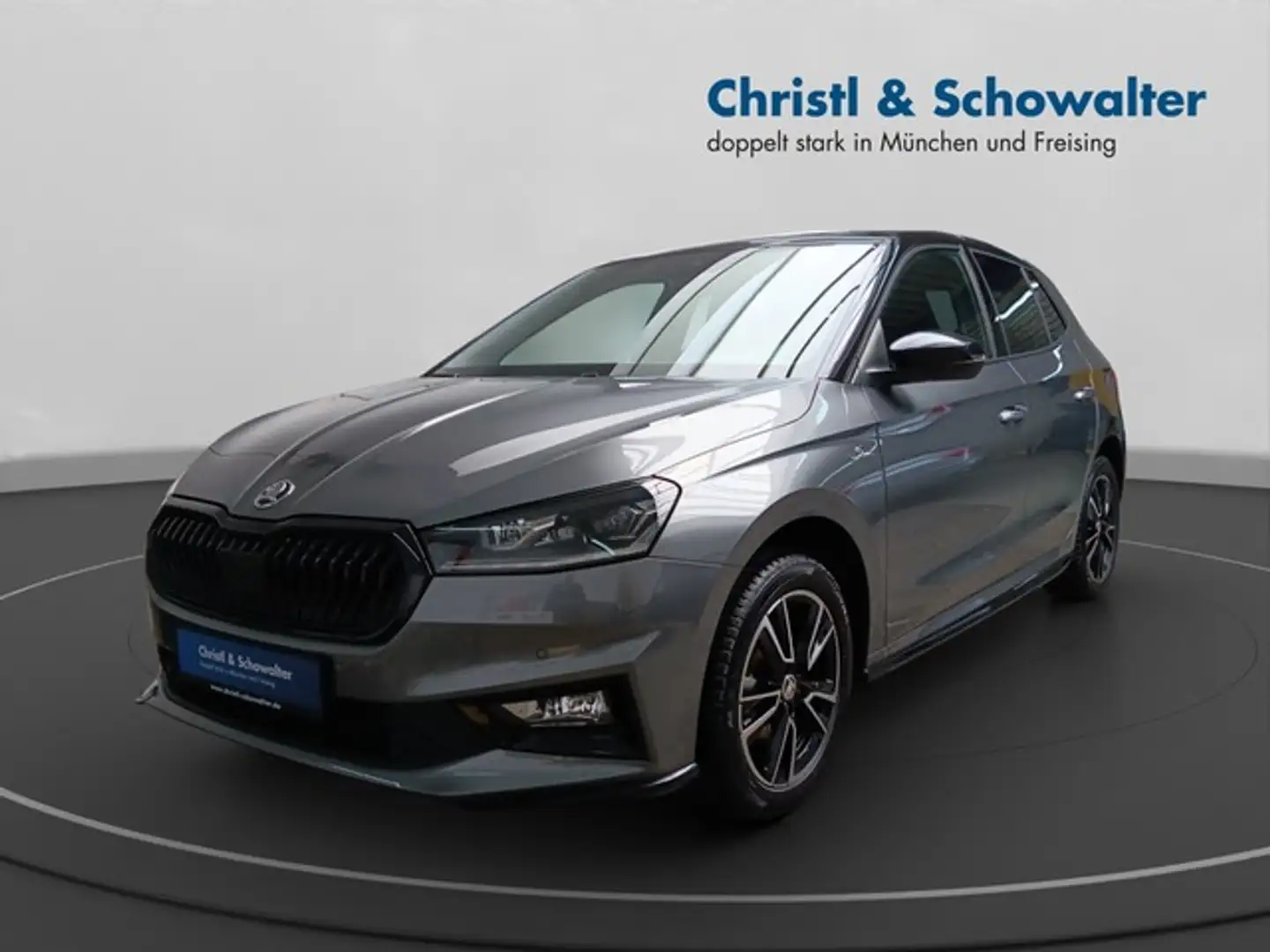 Skoda Fabia 1.0TSI Monte Carlo NAVI LED ACC LANE RFK Grau - 2