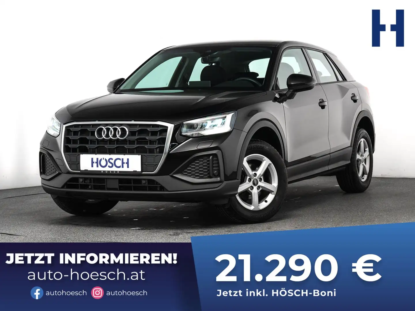 Audi Q2 30 TFSI LED VIRTUAL CARPLAY WENIG KM ++ Schwarz - 1