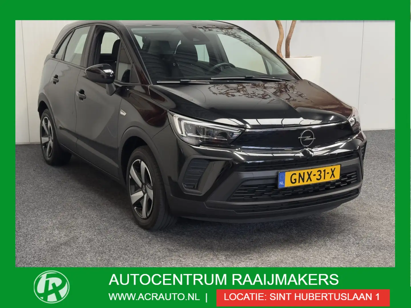 Opel Crossland 1.2 EDITION NAVIGATIE AIRCO CRUISE CONTROL APPLE C Nero - 1