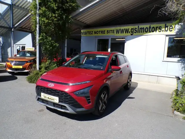 Hyundai BAYON 1.0 T-GDI 100cv 48V Rouge 05/22 59085km Clim, Cam
