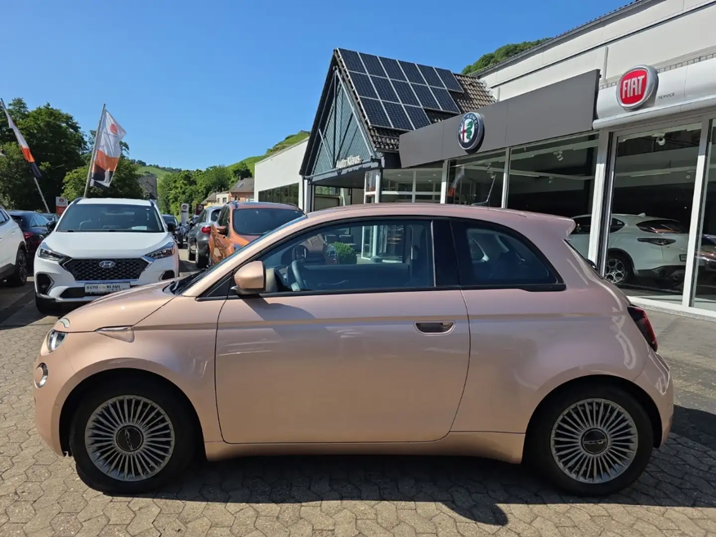 Fiat 500e Icon CarPlay Kamera Abstandstempomat SHZ Oro - 2