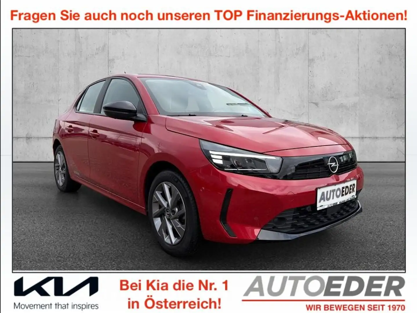 Opel Corsa 1,2 Euro 6.4 Rot - 1