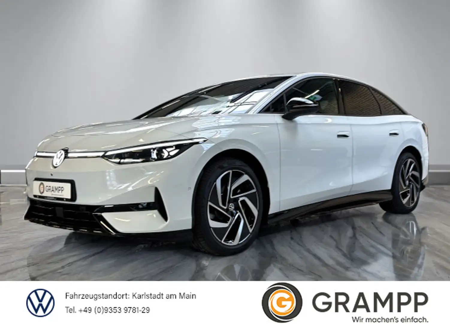 Volkswagen ID.7 Pro +CCS+WÄRMEPUMPE+AHK+360°+MEMORY+MATRIX+ Blanc - 1