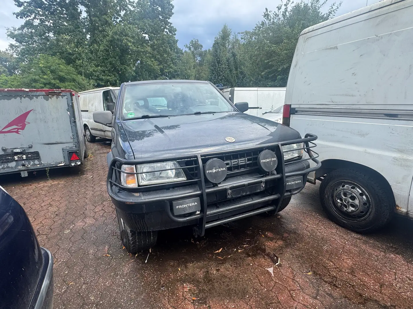 Opel Frontera 2.4i 4x4 1.hand Зелений - 1