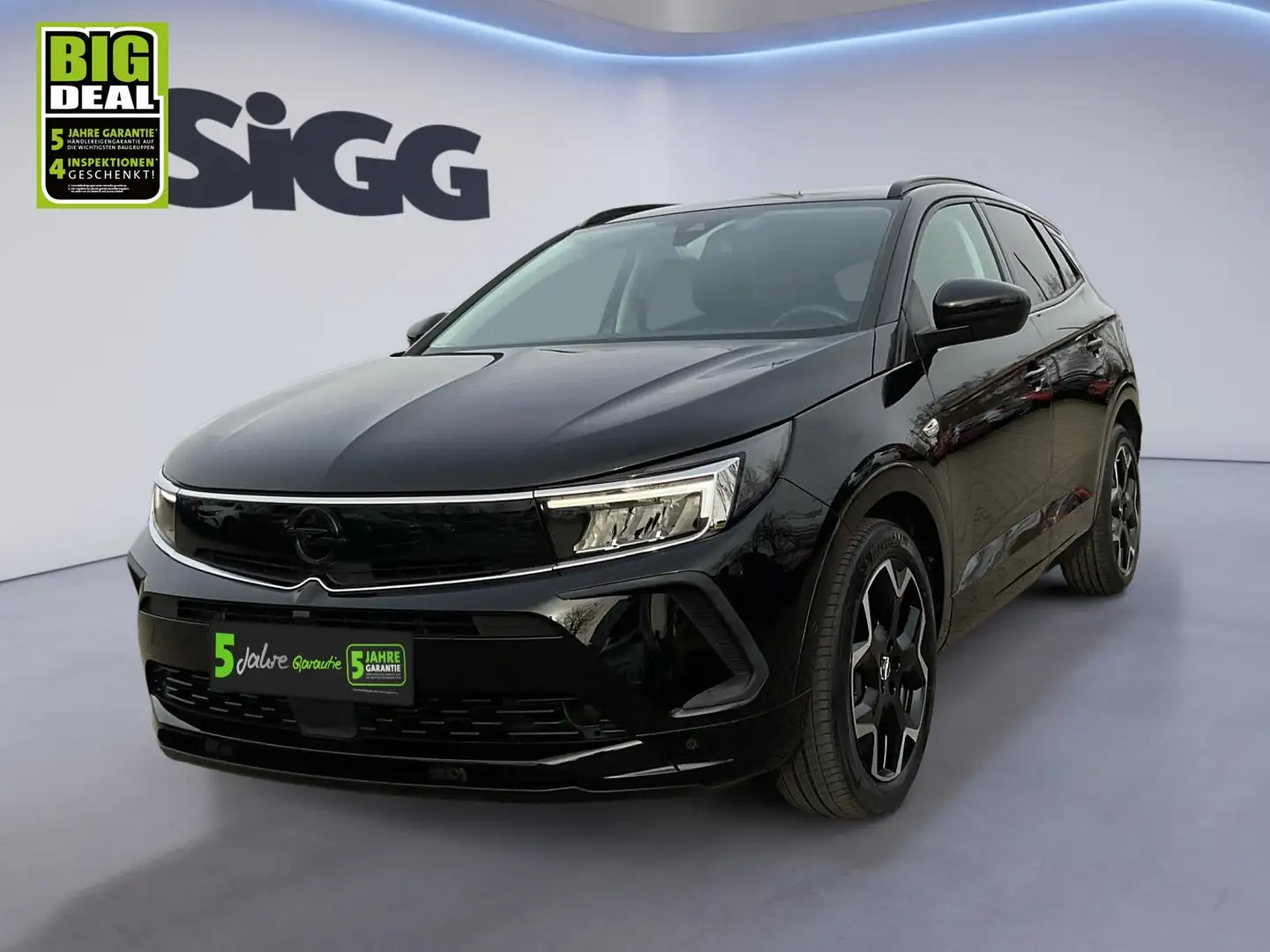 Opel Grandland 1.5 D GS Automatik NAV Kamera DAB+ Schwarz - 2