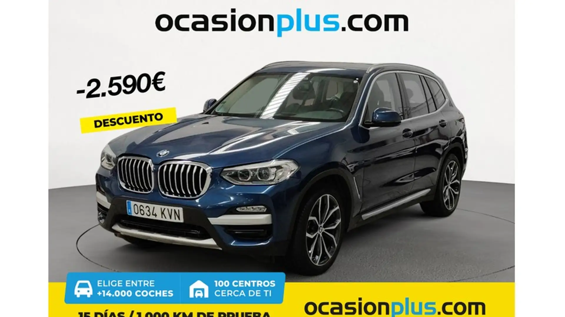 BMW X3 xDrive 20iA Blau - 1