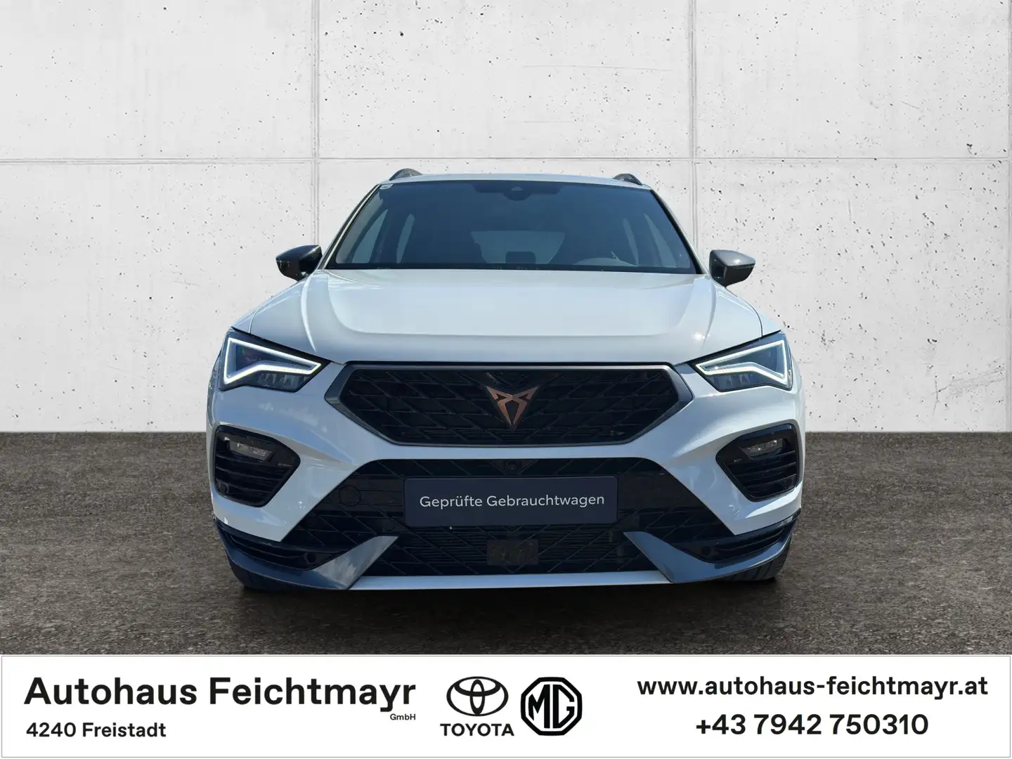 CUPRA Ateca 2,0 TSI 4Drive DSG VZ-Ausstattung 300 PS Weiß - 2