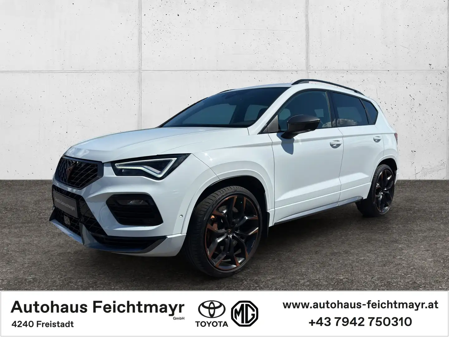 CUPRA Ateca 2,0 TSI 4Drive DSG VZ-Ausstattung 300 PS Weiß - 1