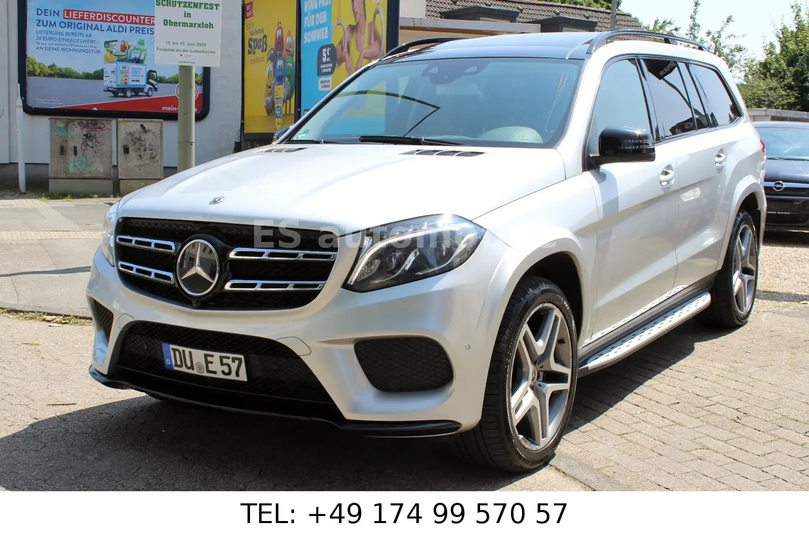 Mercedes-Benz GLS 350 GLS -Klasse GLS 350 d 4Matic AMG Line Silber - 1