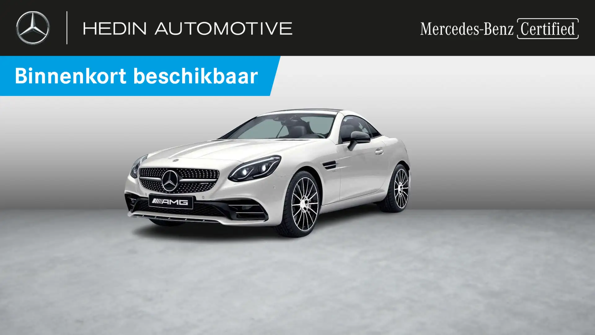 Mercedes-Benz SLC 43 AMG Mercedes-AMG Line Distronic | Dodehoekassistent | Blanco - 1