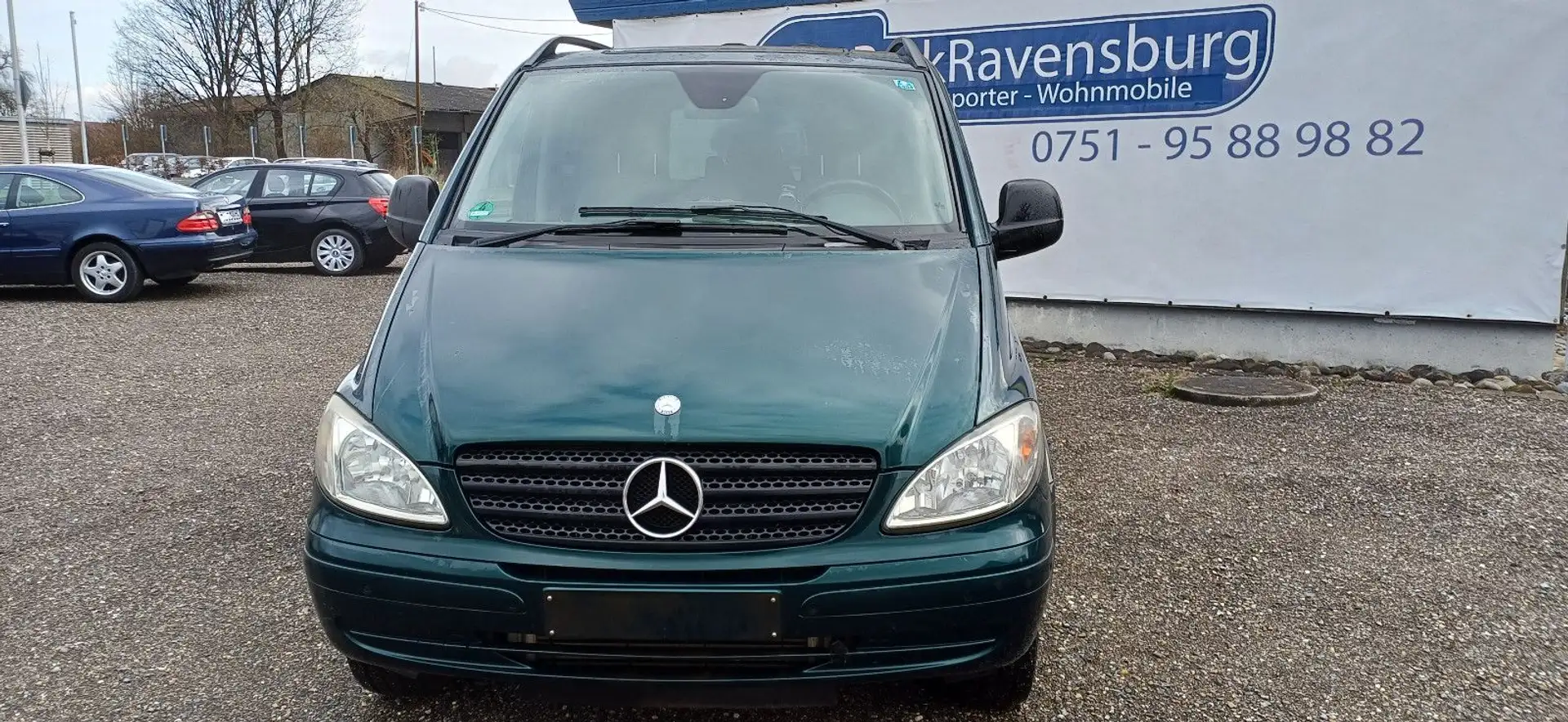 Mercedes-Benz Vito 4x4 Klima Navi 4Sitzer bis 9Sitze möglich Grün - 2
