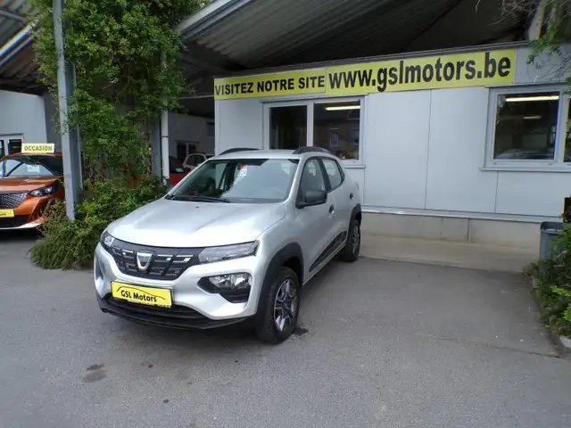 Dacia Spring 45cv gris 08/2021 11966km Airco Caméra USB