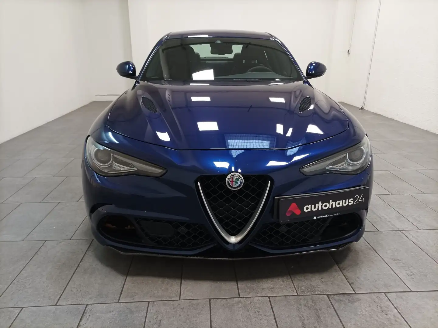Alfa Romeo Giulia 2.9 V6 Bi-Turbo Quadrifoglio|Navi|H&K| Blau - 2