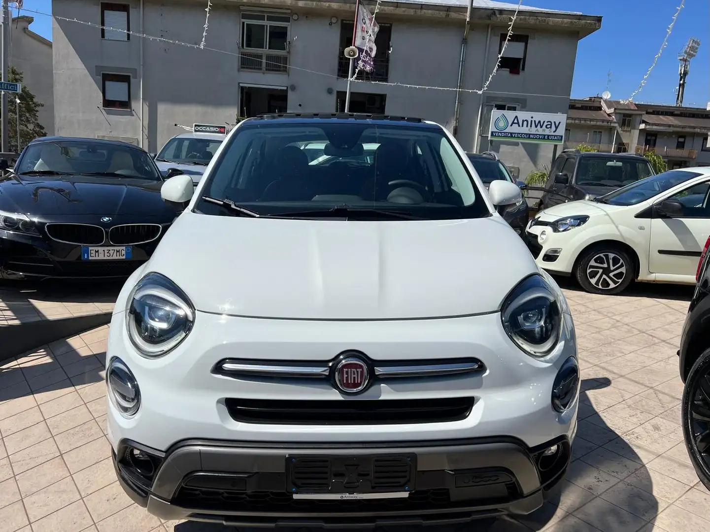 Fiat 500X FIAT 500X Cross 1.6 Mjet MY2020 DCT F1 LED Tetto Blanc - 2