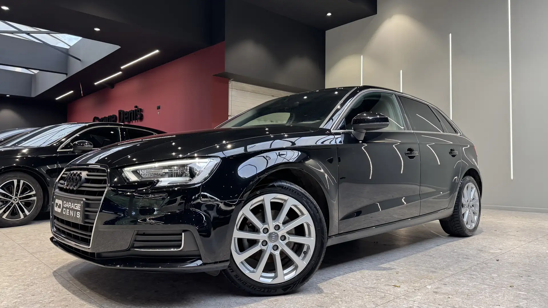 Audi A3 Sportback TFSI Sport S tronic*BOITE-AUTO*LED*GPS* Zwart - 1