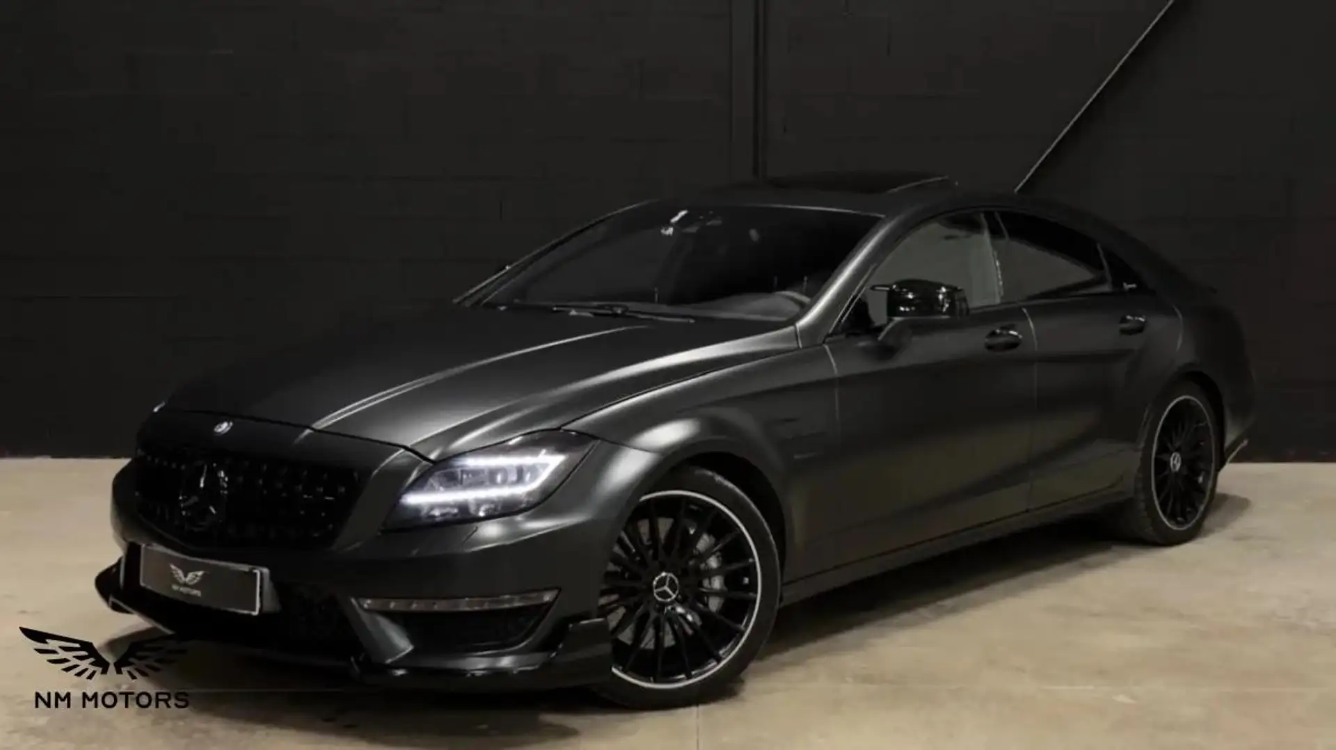 Mercedes-Benz CLS 63 AMG V8 525 CV SPEEDSHIFT-MCT - Covering Noir Satin Schwarz - 1
