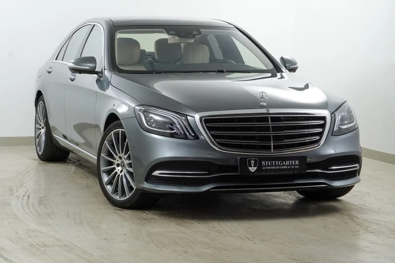 Mercedes-Benz S 350 d 4M Exklusiv-designo Pano 360K Distr Grau - 1
