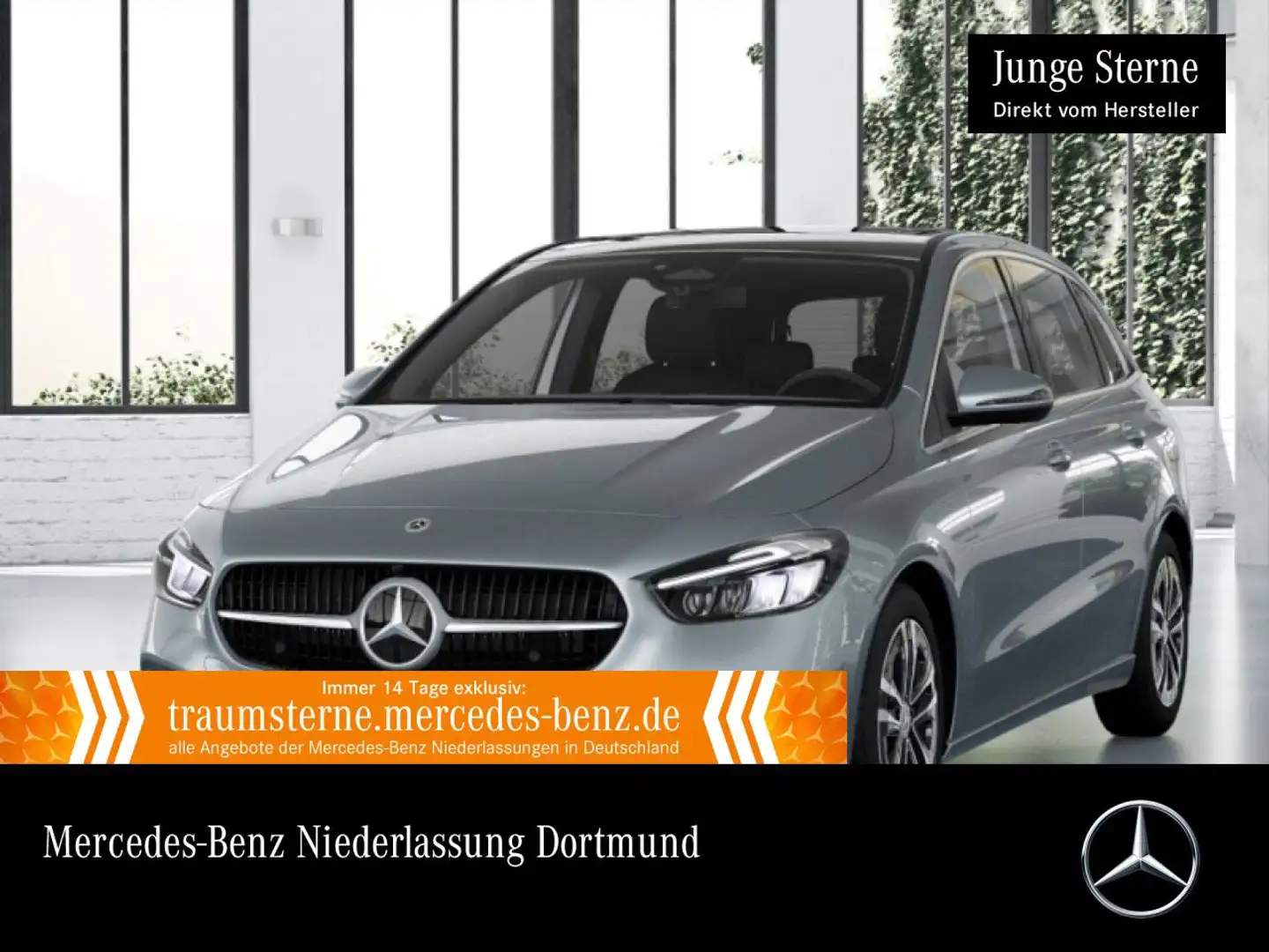 Mercedes-Benz B 220 d PROGRESSIVE+PANO+LED+KAMERA+8G Silber - 1