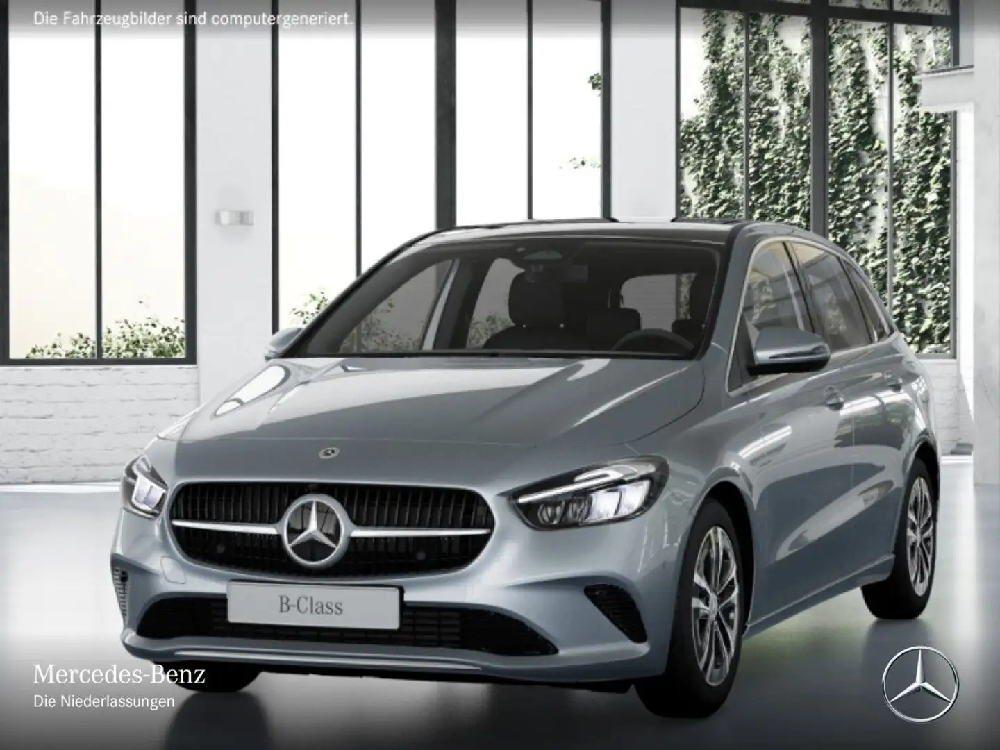 Mercedes-Benz B 220 d PROGRESSIVE+PANO+LED+KAMERA+8G Silber - 2