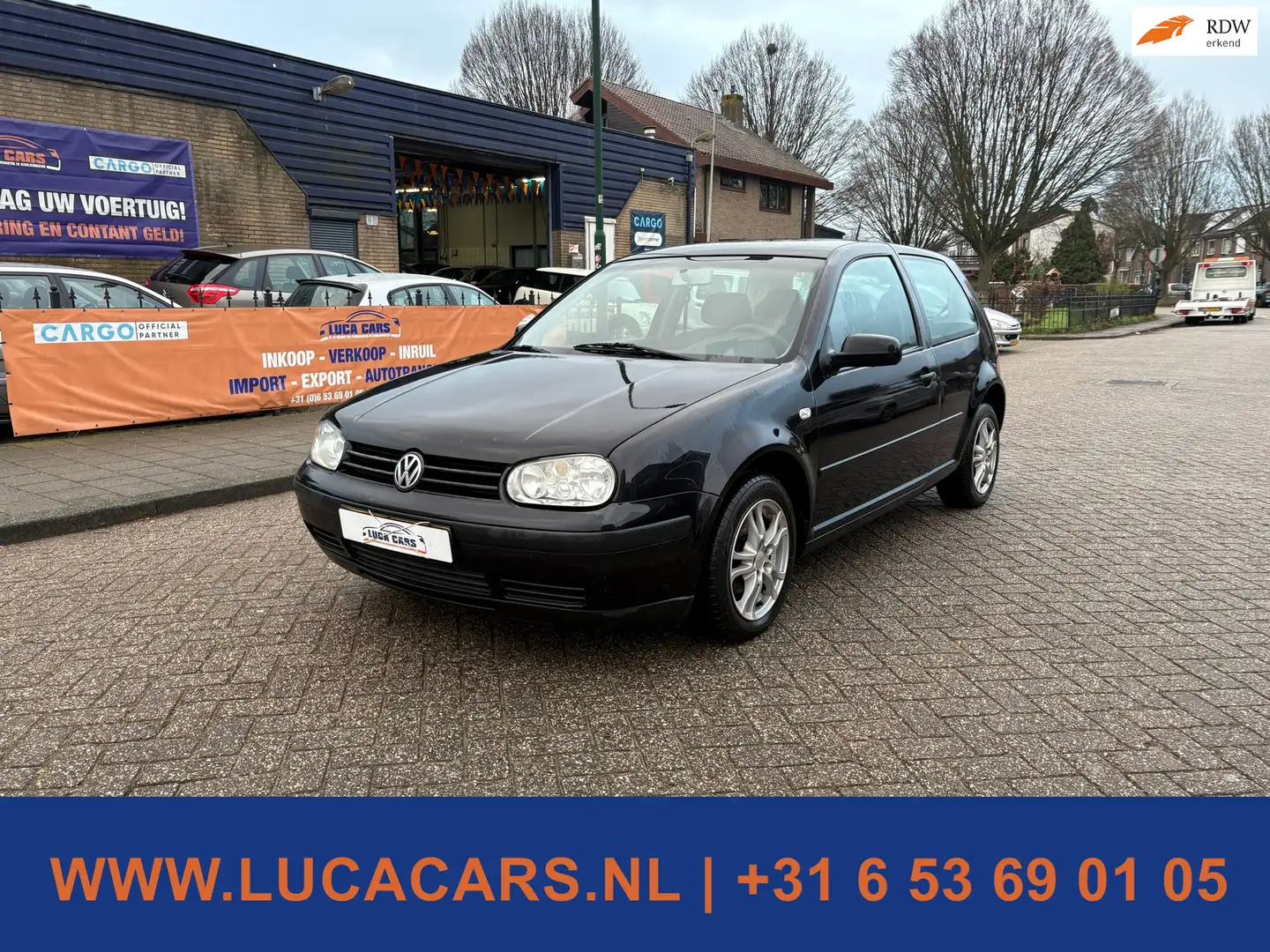 Volkswagen Golf 1.4-16V AIRCO + NIEUWE APK! Schwarz - 1