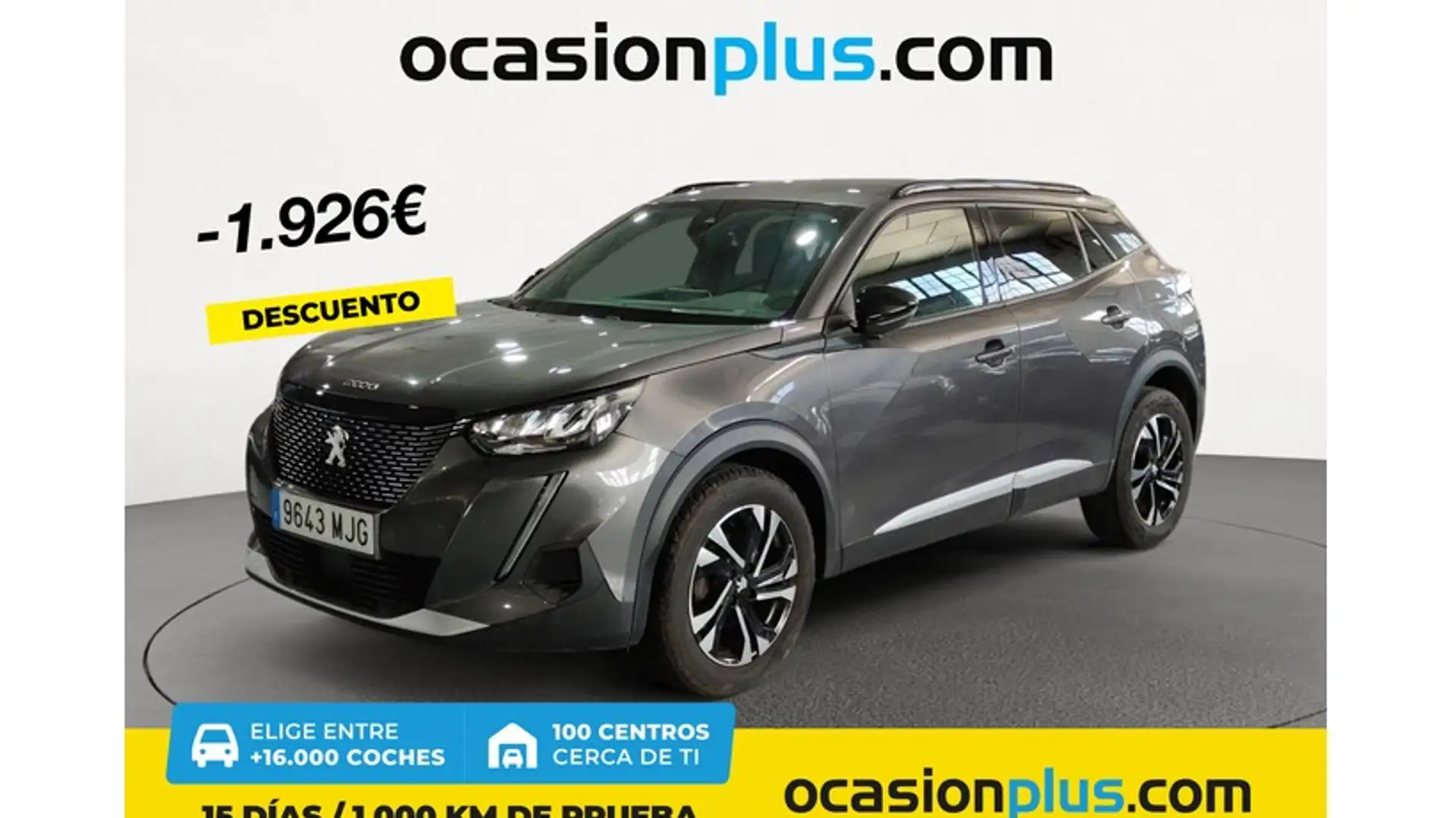 Peugeot 2008 1.2 PureTech S&S Allure 100 Gris - 1