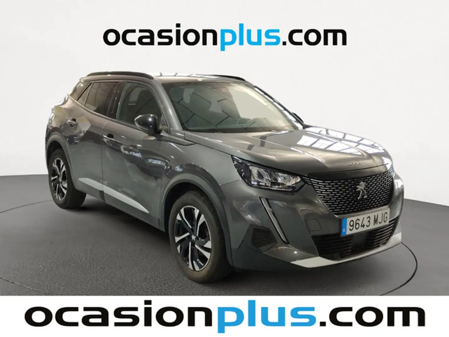Peugeot 2008 1.2 PureTech S&S Allure 100 Gris - 2