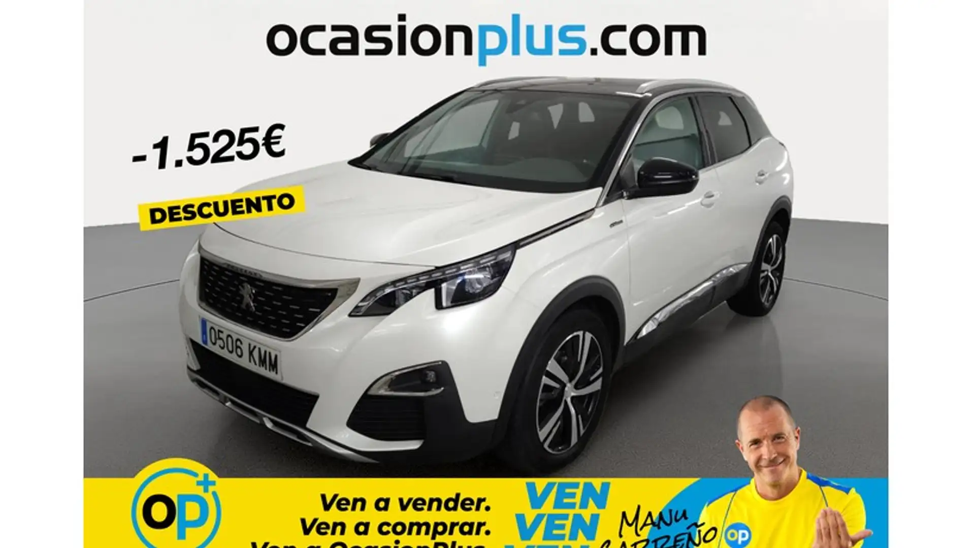 Peugeot 3008 1.6 THP GT Line EAT6 165 Blanco - 1