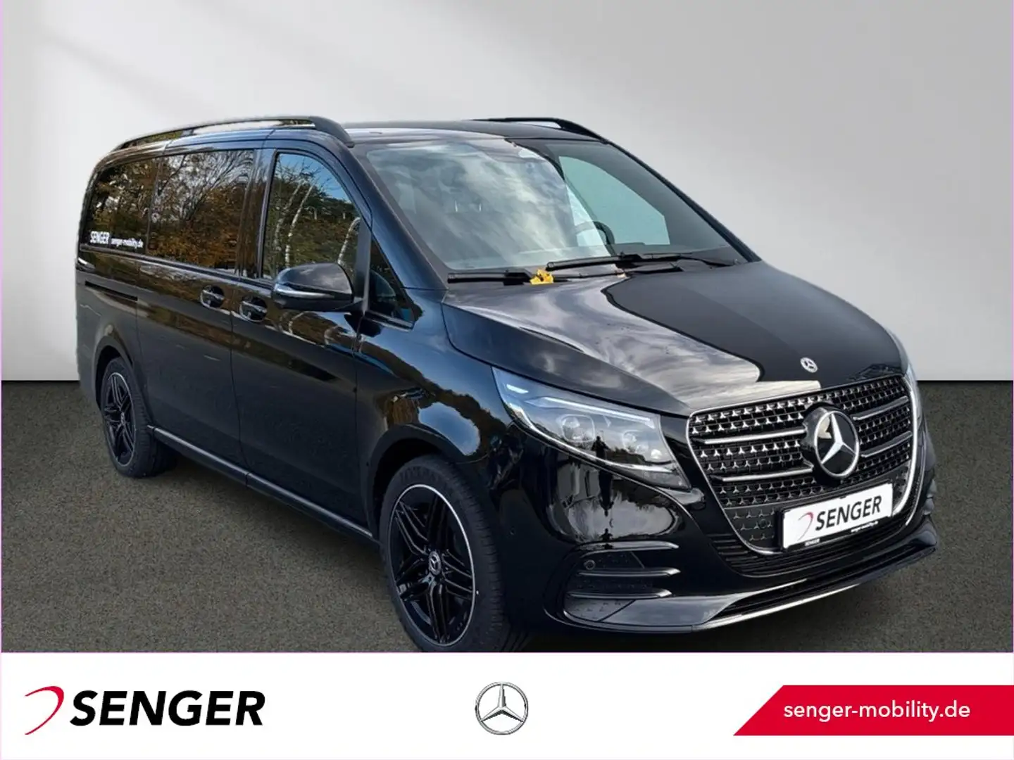 Mercedes-Benz V 300 d Avantgarde 4x4 lang AMG AIRMATIC Pano 9G Schwarz - 1