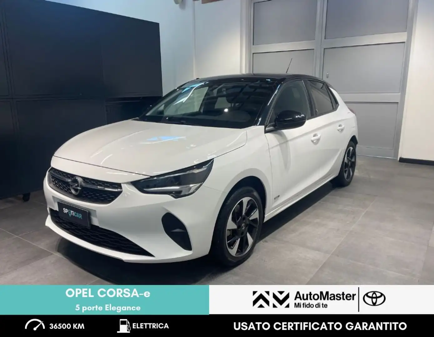 Opel Corsa-e 5 porte Elegance Alb - 1