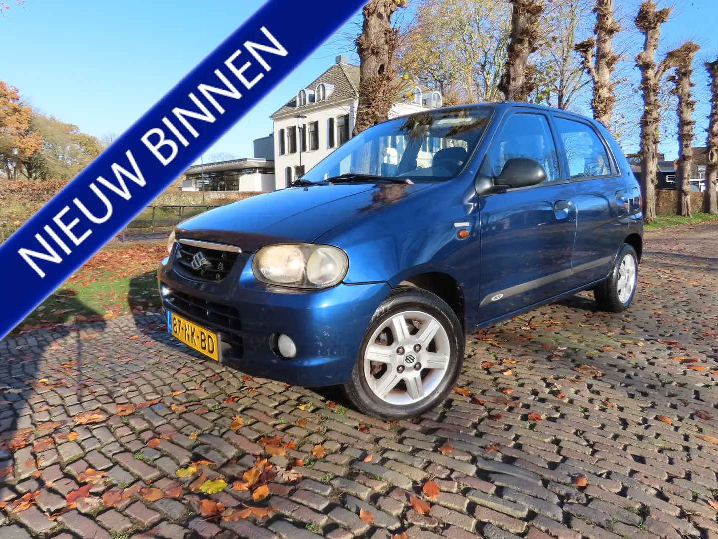 Suzuki Alto 1.1 S-Limited Stuurbekrachtiging 5 Drs Lm Velgen** Blauw - 1