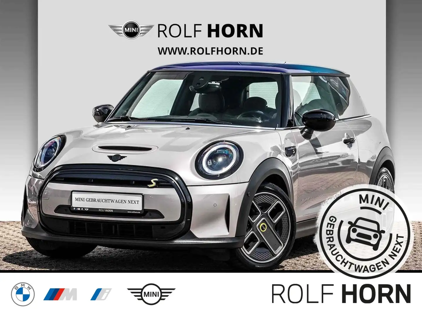 MINI Cooper SE Electric Collection HUD RFK SHZ HiFi Gris - 1