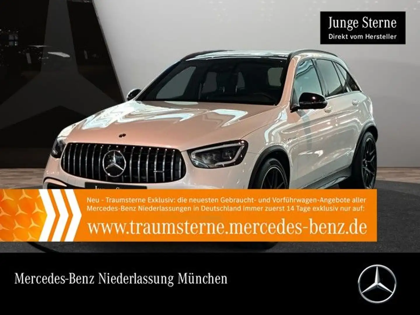 Mercedes-Benz GLC 63 AMG GLC 63 S 4M NIGHT+DRIVERS+PANO+360+MULTIBEAM+HUD Weiß - 1