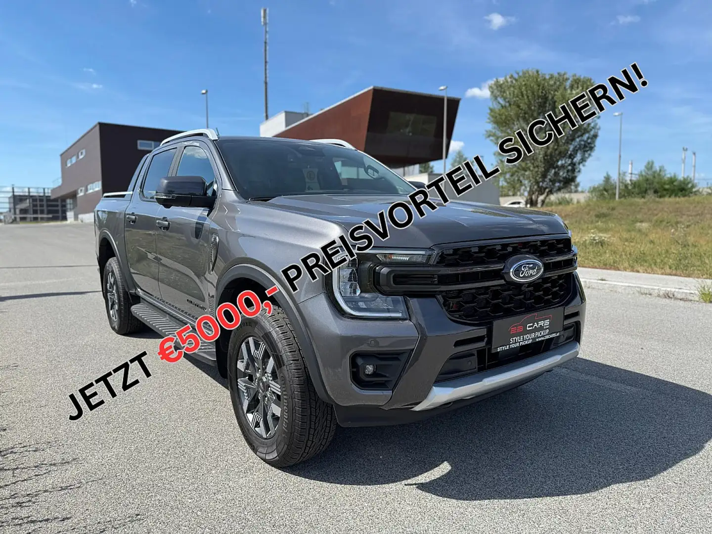 Ford Ranger Ranger Doppelkabine Wildtrak e-4WD 2.3 EcoBoost... Grau - 1