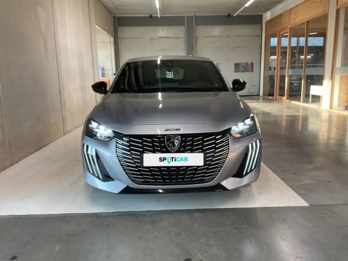Peugeot 208 2 1.2 PureTech 100 MAN6 S&S GT Gris - 2