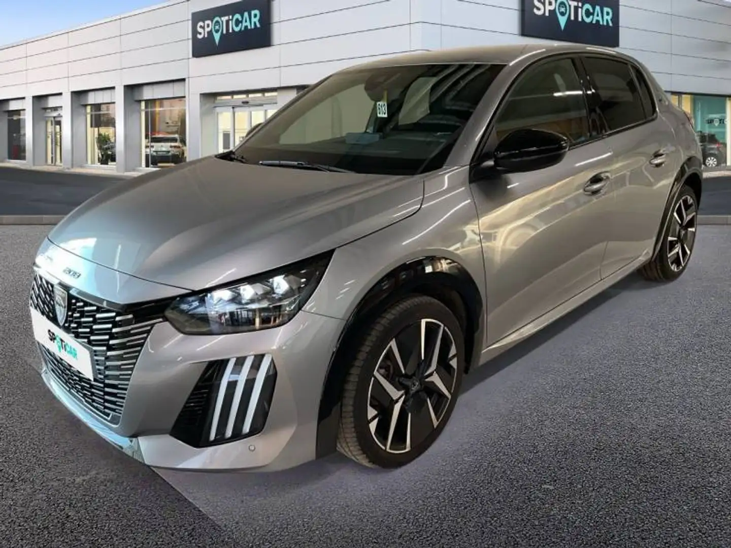 Peugeot 208 2 1.2 PureTech 100 MAN6 S&S GT Gris - 1