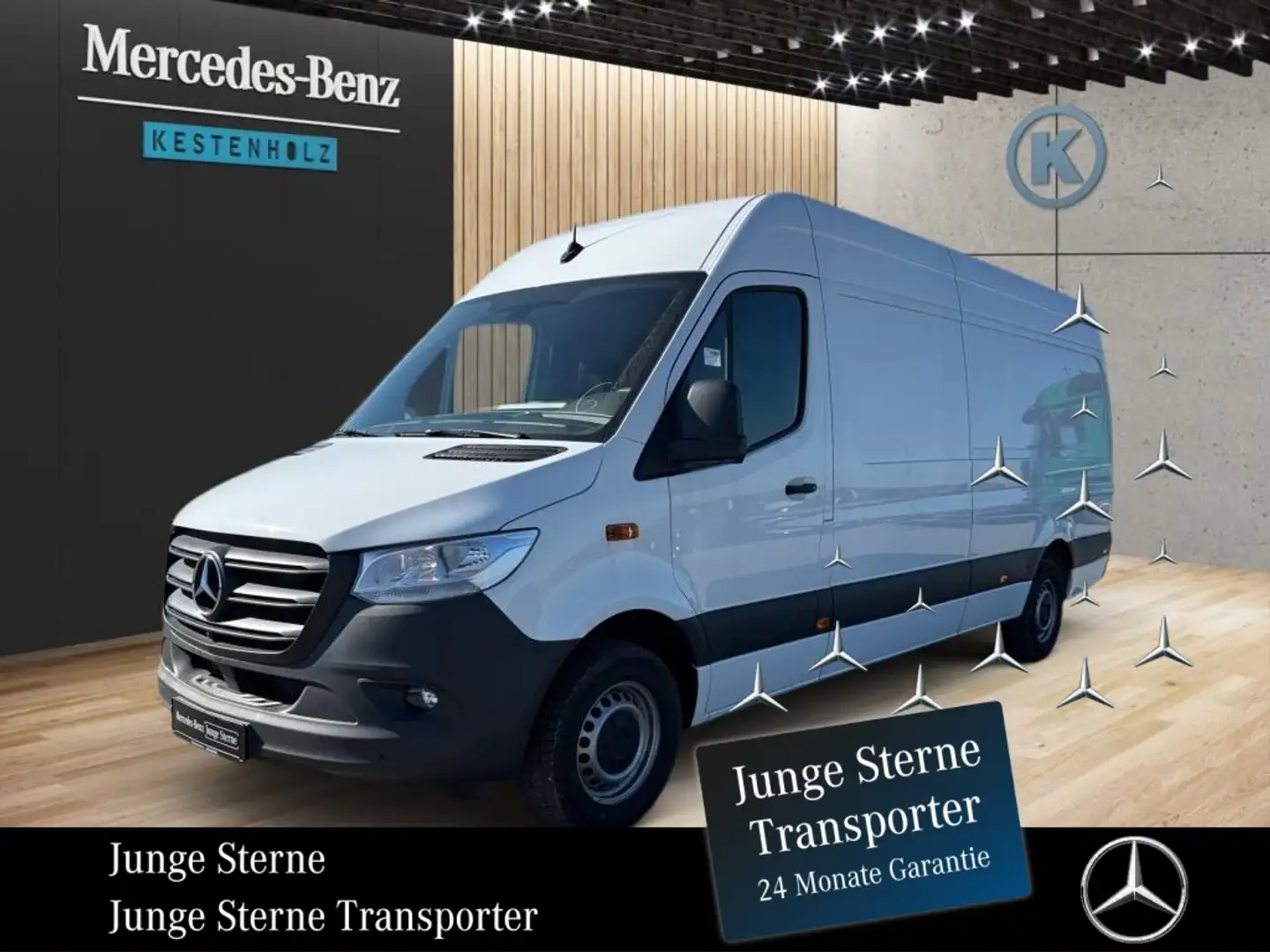 Mercedes-Benz Sprinter 315 CDI Kasten L3H2 *MBUX*360*SHZ*NAVI* Bianco - 1