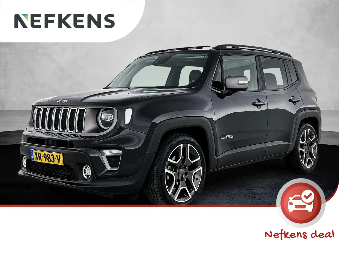 Jeep Renegade 1.3T Freedom 150pk Automaat | Trekhaak | Navigatie Noir - 1