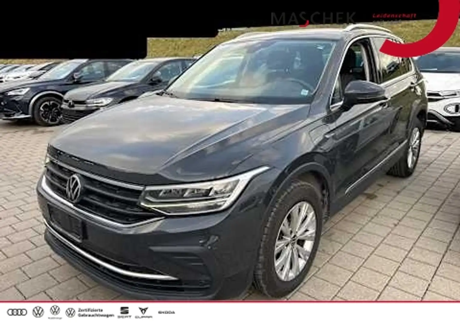 Volkswagen Tiguan *nur an Gewerbe* 1.4 e-Hybrid Navi ACC LED PDC Grau - 1