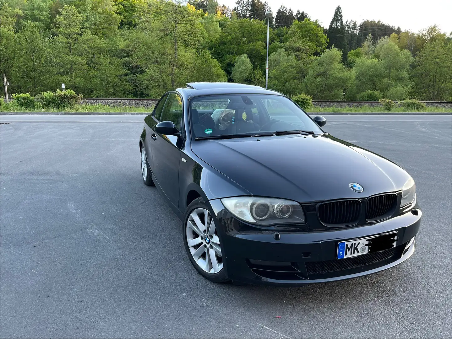 BMW 120 e82 Coupé Xenon Sportpaket & Sevice Neu Negro - 1