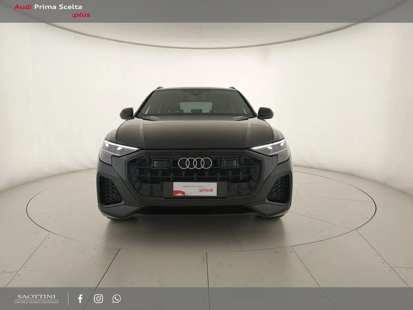 Audi Q8 3.0 TDI S line edition quattro Tiptronic SOSP GANC Nero - 2