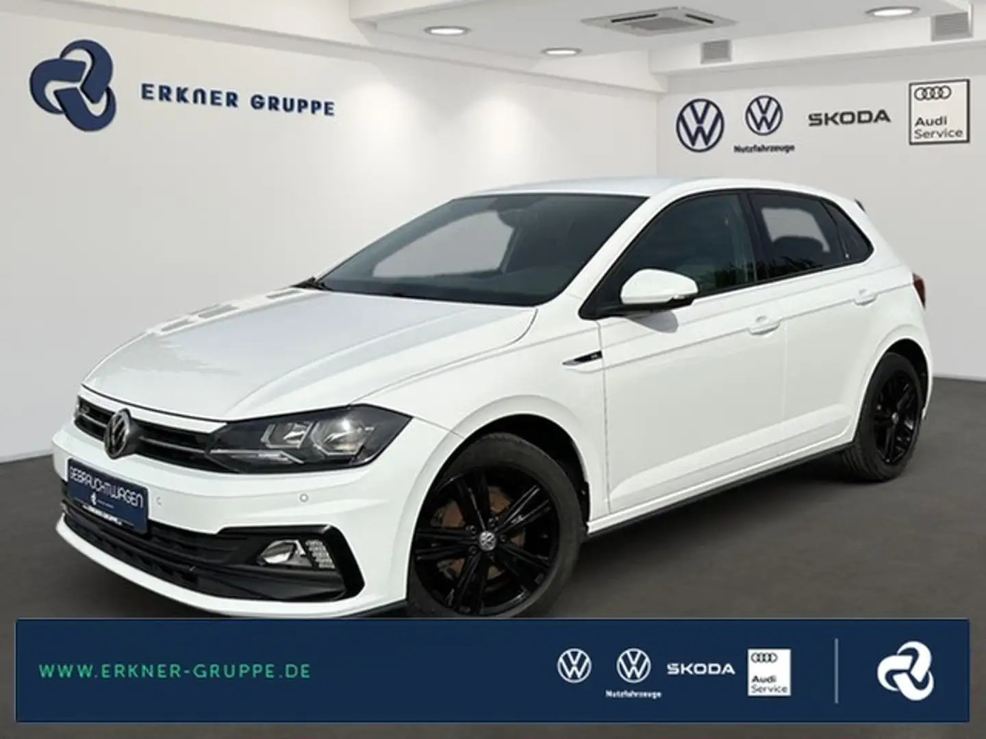 Volkswagen Polo 1.5TSI DSG Highline R-Line ACC+NAVI+++ Blanc - 1