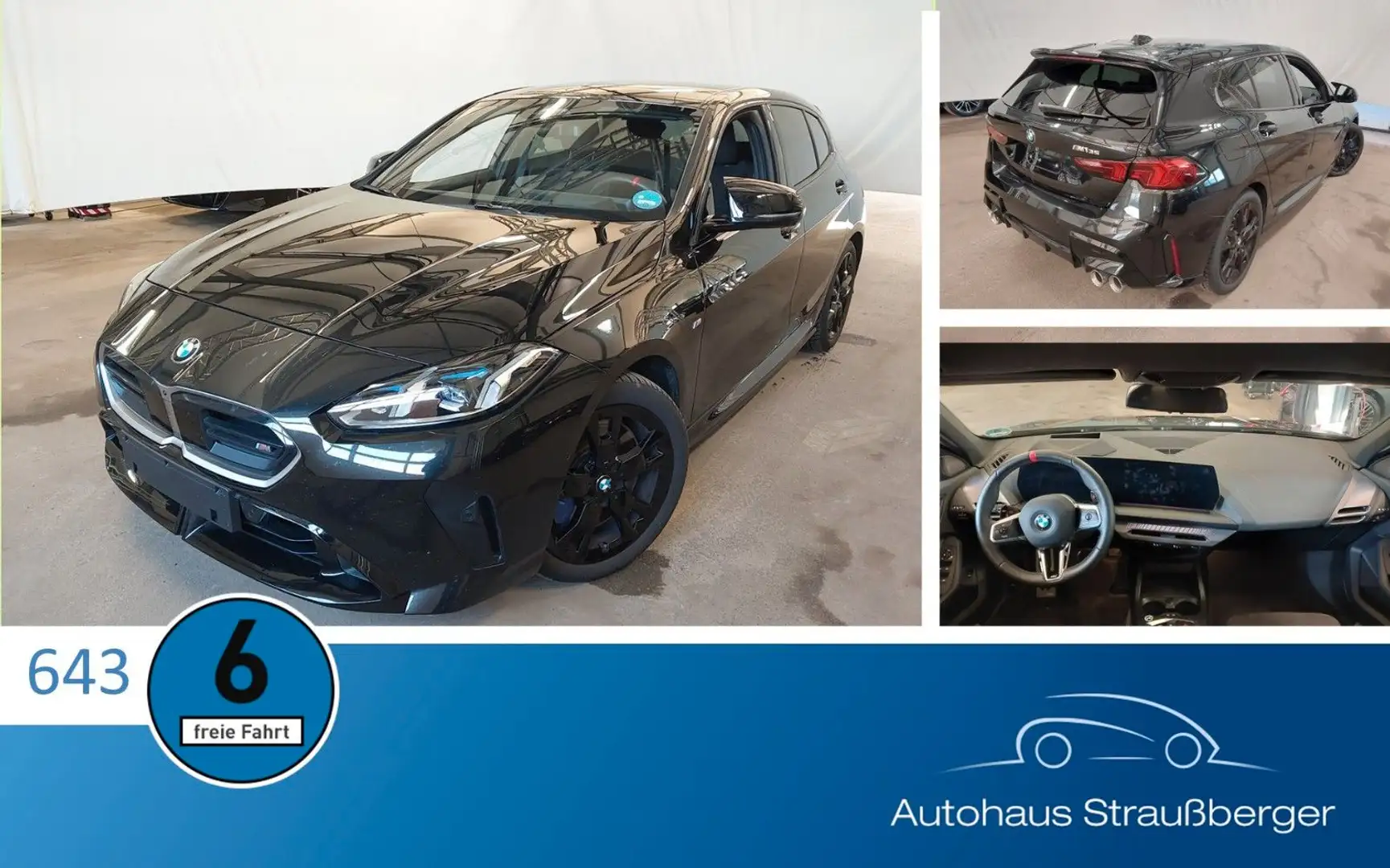 BMW 135 i xDrive ACC KZU 2ZK RFK 360° LED MFL QI Black - 1